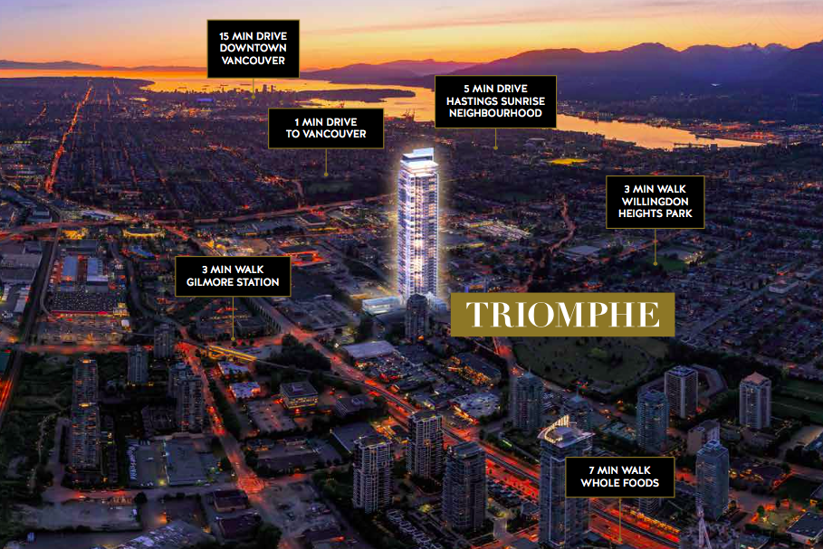 Triomphe Millennium Burnaby Condo